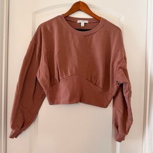 Women's And Now This cropped sweatshirt size XL
